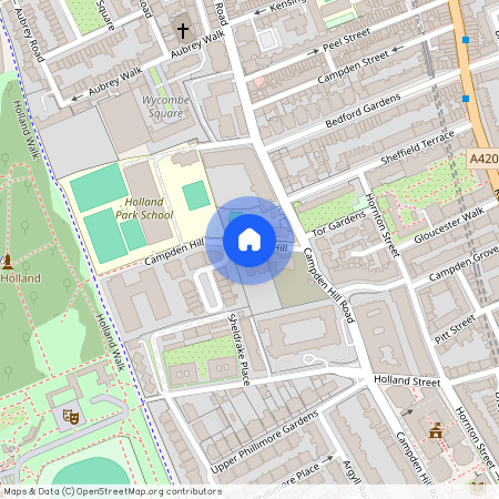 Holland Park Villas, 6 Campden Hill, Kensington, London, W8 7AD