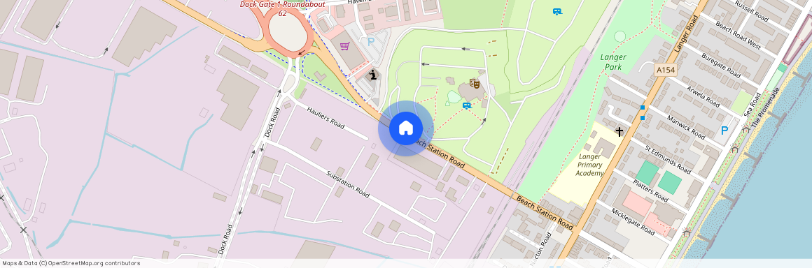 Beach Station Road, Felixstowe