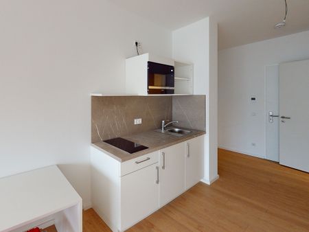 Teilmöbliertes 1-Zimmer-Apartment mit Einbauküche und Balkon - Photo 5