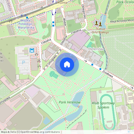 ul. Źródłowa, Helenów, Bałuty, Łódź, łódzkie