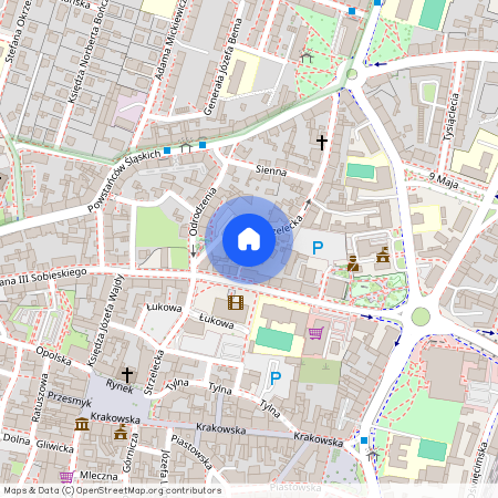 ul. Poprzeczna, Tarnowskie Góry, tarnogórski, śląskie