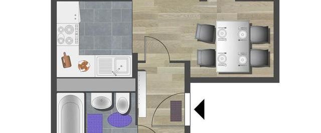 3-Raum-Wohnung mit guter Verkehrsanbindung - Foto 1