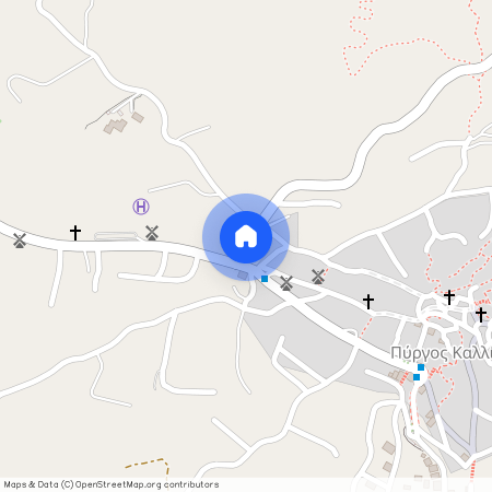 Πύργος 847 00 Θήρα, Πύργος Καλλίστης (Σαντορίνη)