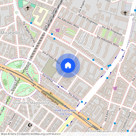 Via Privata Angera, Milan, Lombardy 20125