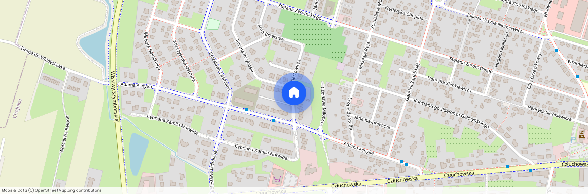 ul. Teofila Lenartowicza, Chojnice, chojnicki, pomorskie