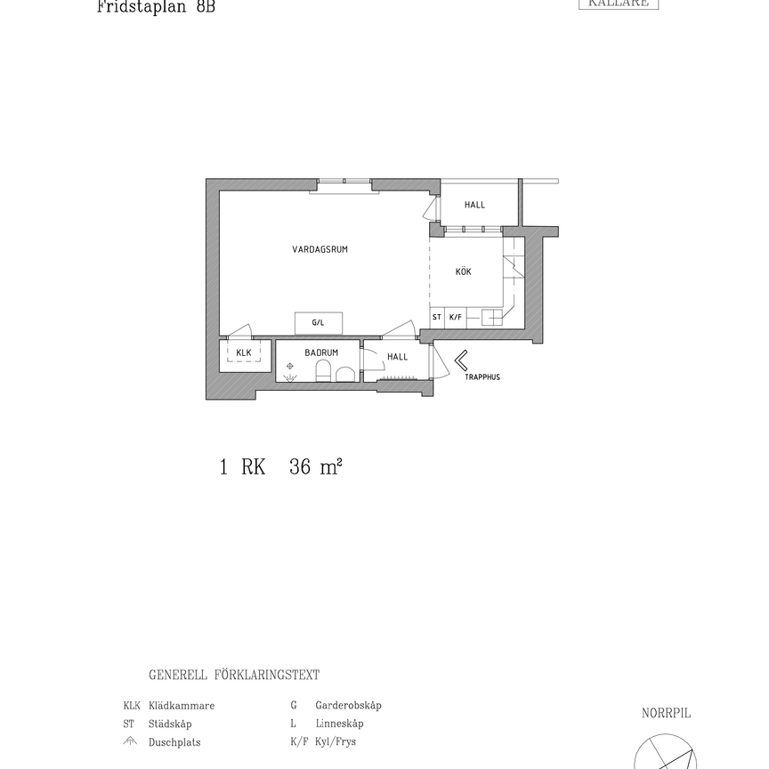 Fridstaplan 8 B, våning 1 - Foto 2