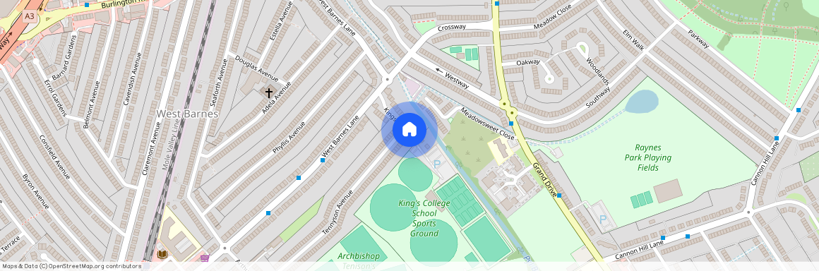 Kingsway, New Malden, KT3