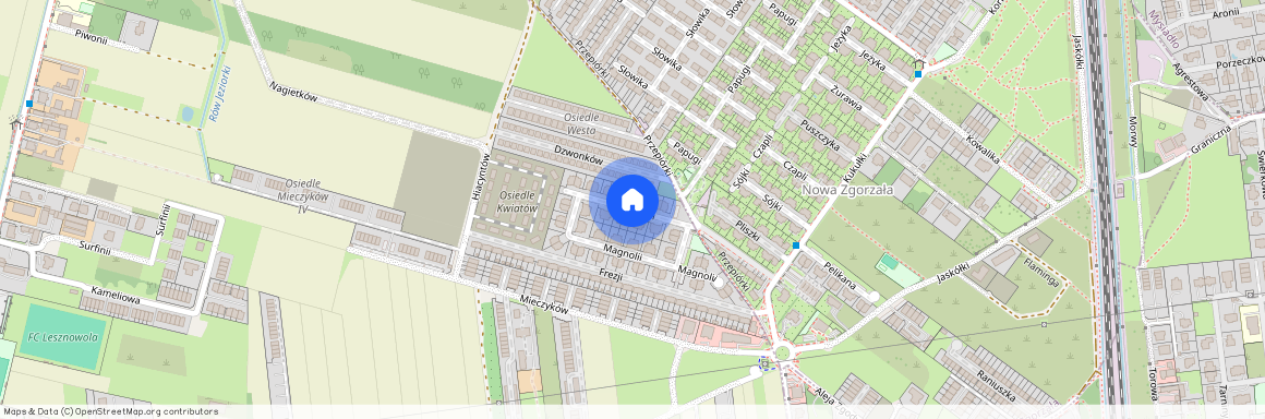 mazowieckie, piaseczyński, Lesznowola, Nowa, Wola, Magnolii