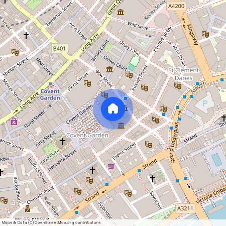 Russell Street, Covent Garden, WC2B