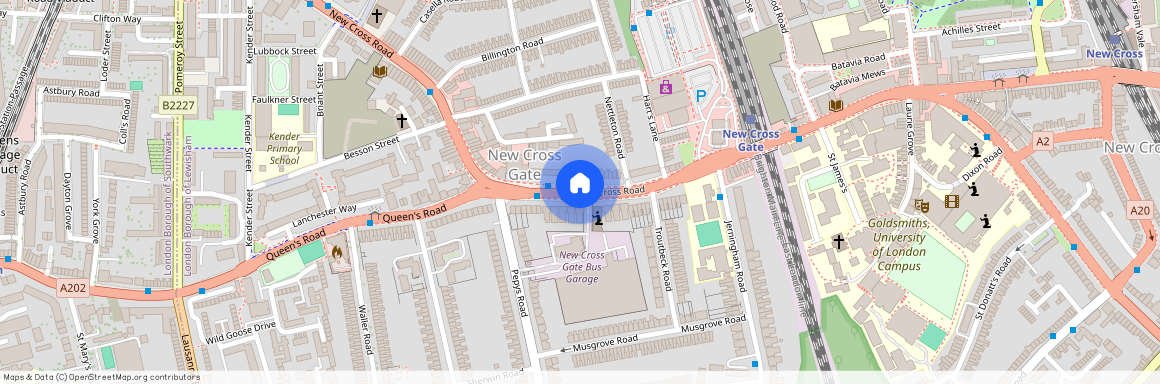 Fairlawn Mansions, New Cross Road, London, SE14