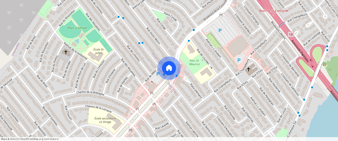 ** Boulevard de la Concorde Est, Duvernay, Duvernay, Laval, H7G 2E7