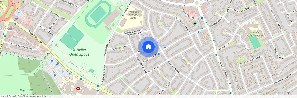 SM5 1PX, Carshalton