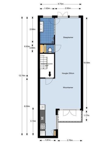 Te huur: Appartement Wilhelminastraat in Amsterdam - Foto 2