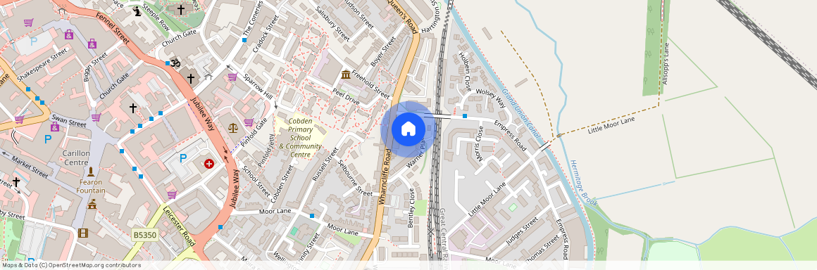 Warner Place, Leicestershire LE11