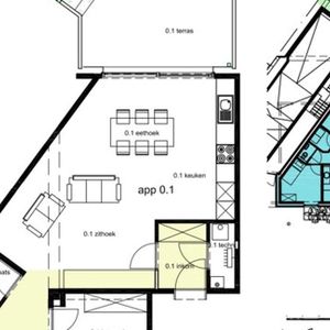 Gelijkvloers app. te huur in Opwijk voor € 1.050 met 2 slaapkamers - Photo 3