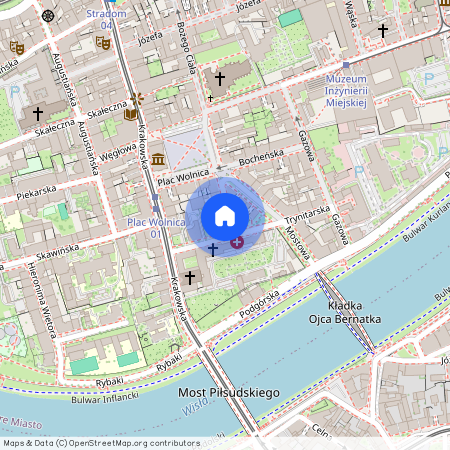 ul. Bonifraterska, Kazimierz, Stare Miasto, Kraków, małopolskie