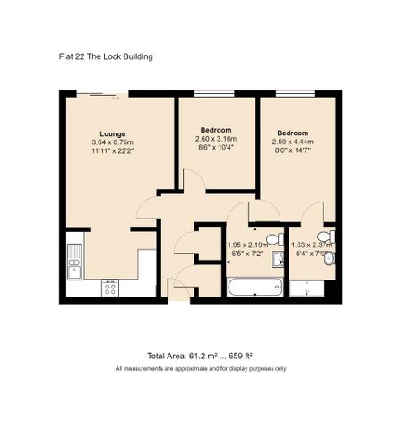 2 bedroom flat to rent - Photo 3