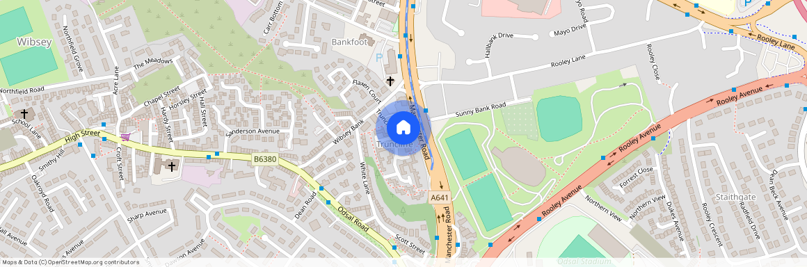 *Over 55's Only* Ground-Floor Flat, Truncliffe House, Truncliffe, Bradford, West Yorkshire, BD5