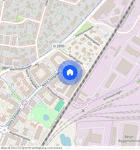 Norra Trängallén **, Trossen