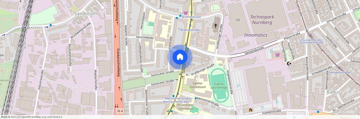 Gibitzenhofstr. 118, 90443, Nürnberg