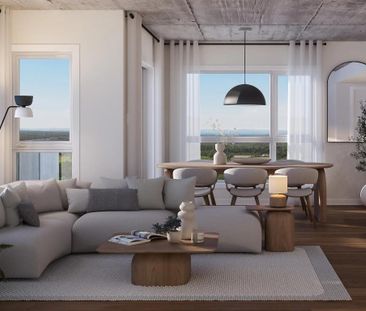 ✨ Opportunité rare – Superbe unité de coin 4½ | Écoquartier Affinit... - Photo 1