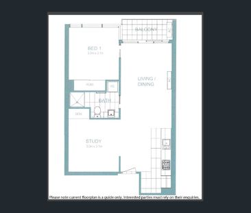 Fanastic 1 Bedroom Apartment with a study - Photo 1