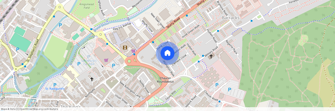 Knowlton Walk, CANTERBURY