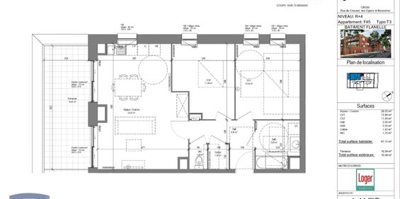 Location Appartement 3 pièces 67m² CROIX 59170 - Photo 3