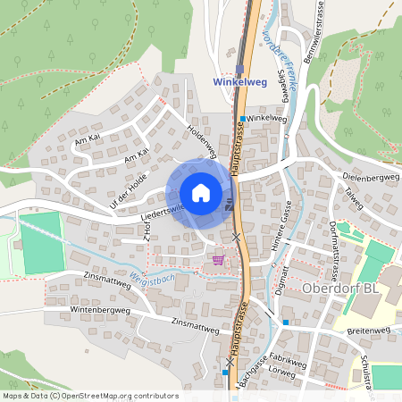 4436, Oberdorf BL, Liedertswilerstrasse, 1