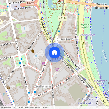 Avenue Blonden, 10, 6B, 4000, Liège