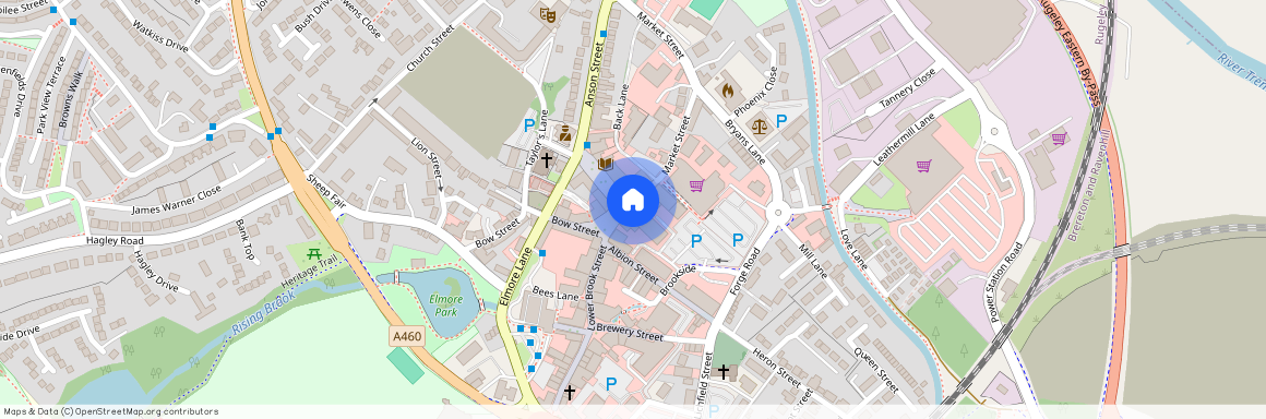 Market Square, Rugeley, Staffordshire, WS15