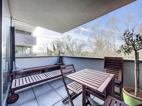 Lichtrijk 2 slpk app met terras te Sint-Denijs-Westrem - Photo 1