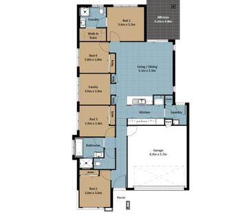 Brand New Family Home with Solar & Ducted AC - Photo 3