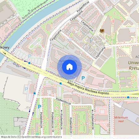 al. mjr. Wacława Kopisto, Mieszka I, Rzeszów, podkarpackie