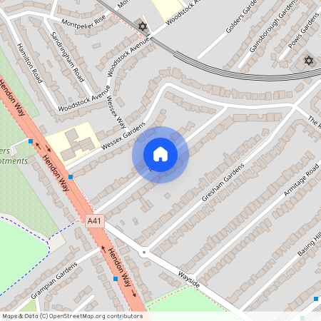 Ridge Hill, Golders Green, NW11