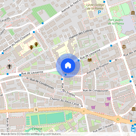 Rue de Lausanne 49C, 1950 Sion