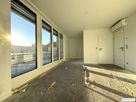 Blumengasse - 2 Zimmer Wohnung mit Terrasse | 2.OG = DG | Neubau - Erstbezug | Klimaanlage - Foto 3