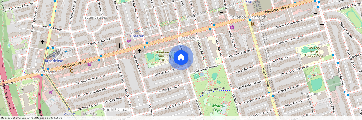 812 Logan Avenue Unit# Upper, Toronto