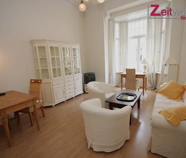 Möblierte 2-Zimmer Jugendstil-Wohnung in Schlossparknähe, mit Erker - Foto 1