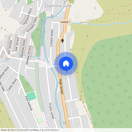 Glyn Street, Ogmore Vale, Bridgend