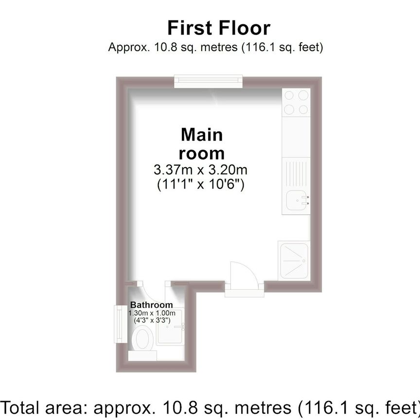 Flat to rent on - Photo 1