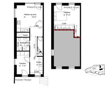Stor 3-værelses lejebolig i 2 plan - centralt placeret i Vanløse - Foto 6