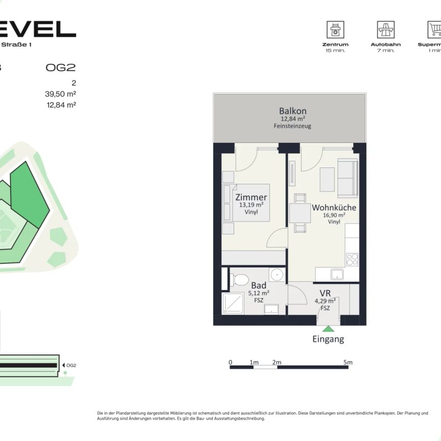 LEVEL GRAZ – Lebensgefühl auf höchstem Niveau - Foto 1