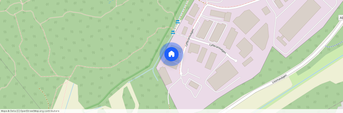 Lyftkransvägen, Skogås