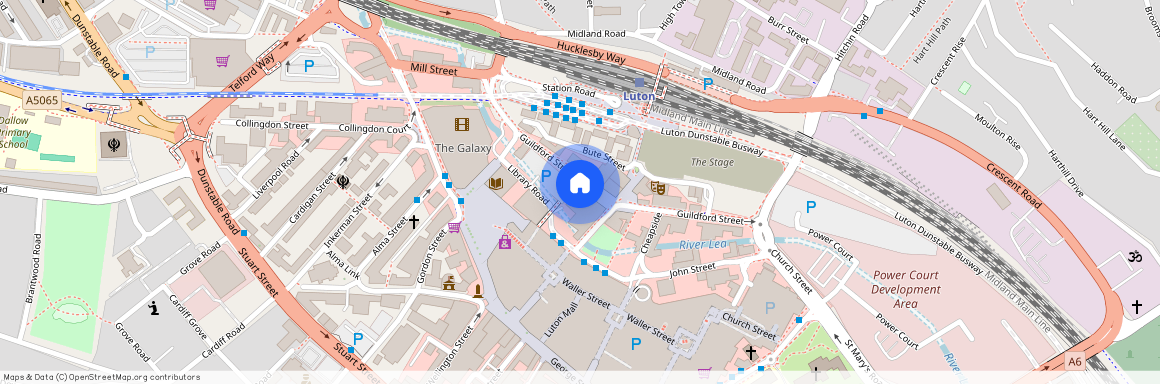 Flat C, Guildford House, - Guildford Street, Luton