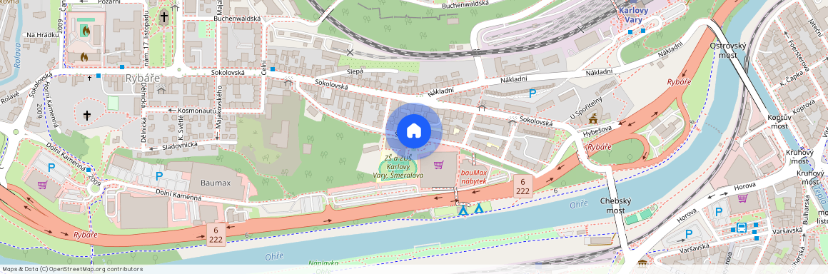 Šmeralova, Karlovy Vary - Rybáře