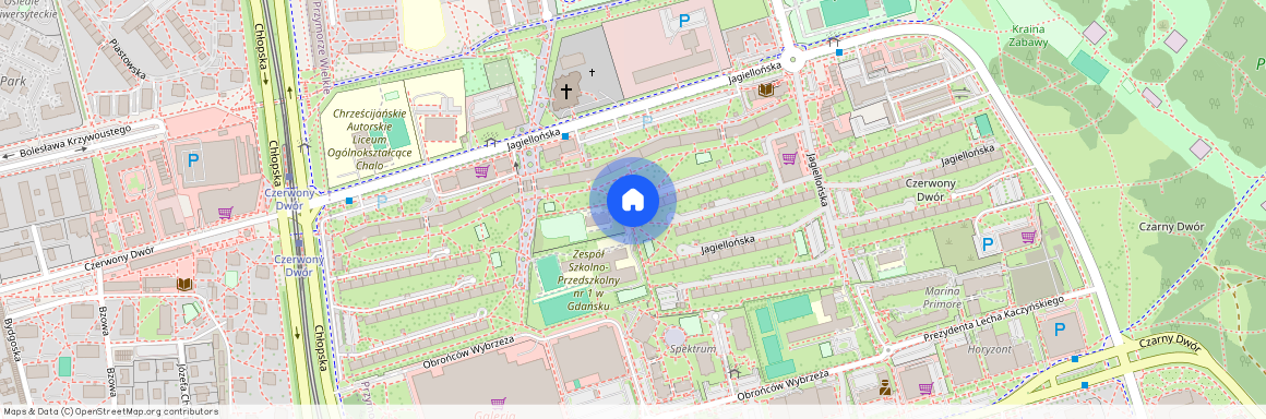 ul. Obrońców Wybrzeża, Przymorze Wielkie, Gdańsk, pomorskie