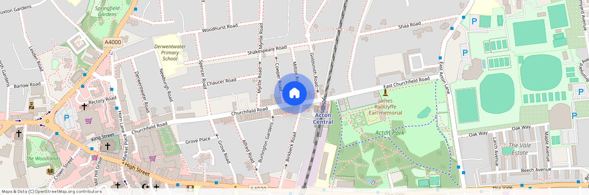 Churchfield Road, Acton