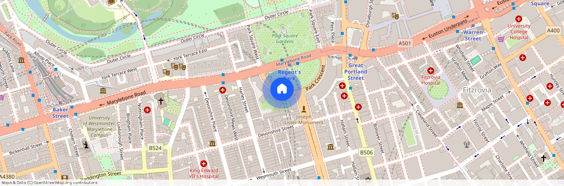 Park Crescent, London, W1B