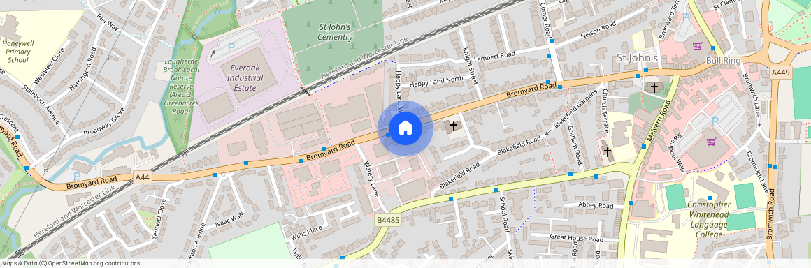 Bromyard Road, Worcester St. Johns, Worcester